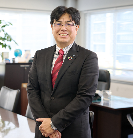 代表取締役社長　松島 由治