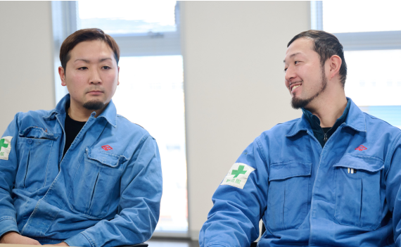 「兄が仕事の話を楽しそうにするから、良い会社なんだな、と」